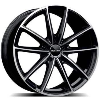 Диски GMP Italia TITAN W10.5 R20 PCD5x112 ET19 DIA66.5 Black Poler