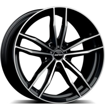 Диски GMP Italia SWAN W7.5 R17 PCD5x108 ET38 DIA63.4 Black Poler