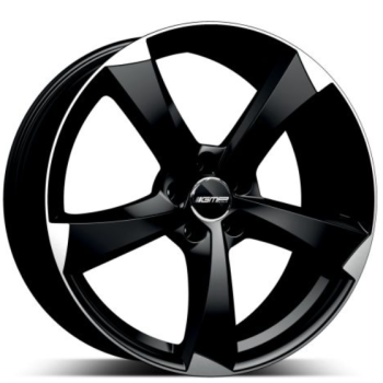 Диски GMP Italia ICAN W7.5 R18 PCD5x100 ET35 DIA57.1 Black Satin Diamond