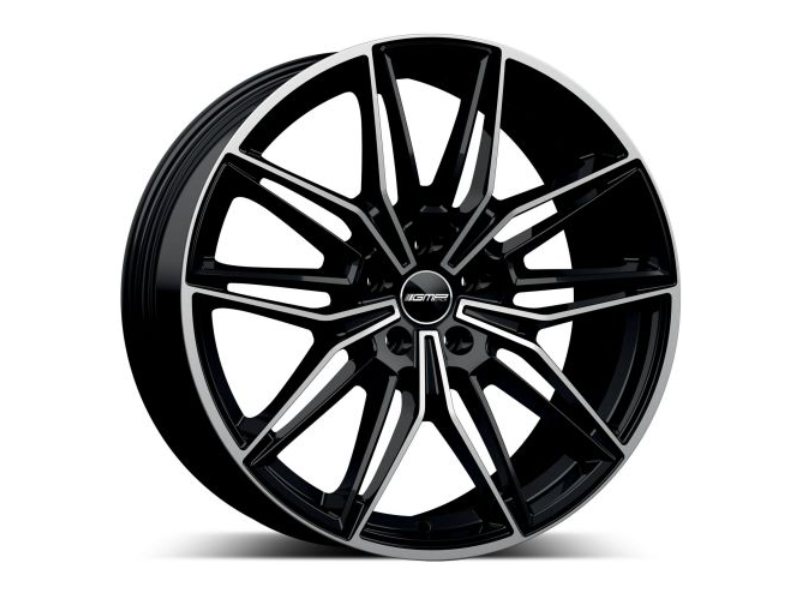 Диски GMP Italia SPECTER W8.0 R18 PCD5x112 ET43 DIA66.6 Black Poler