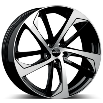 Диски GMP Italia Katana Black Diamond R19 W8.0 PCD5x108 ET45 DIA63.3