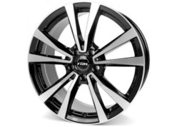 Диски Rial M12 W7.5 R18 PCD5x112 ET40 DIA66.5 DIAMOND BLACK FRONT POLISHED