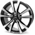 Диски Rial M12 W7.5 R18 PCD5x112 ET40 DIA66.5 DIAMOND BLACK FRONT POLISHED