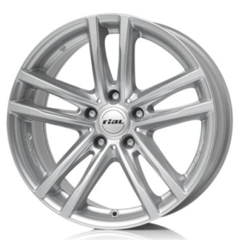 Диски Rial X10 W7.0 R17 PCD5x112 ET47 DIA66.5 Silver