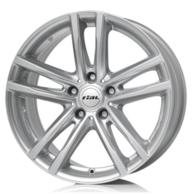 Диски Rial X10 W7.0 R17 PCD5x112 ET47 DIA66.5 Silver