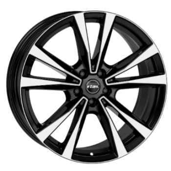 Диски Rial M12X W9.0 R20 PCD5x112 ET42 DIA66.5 Black Poler