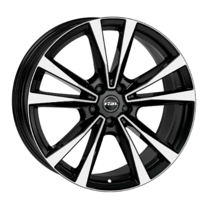 Диски Rial M12X W9.0 R20 PCD5x112 ET35 DIA66.5 Black Poler