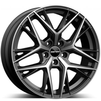 Диски GMP Italia Lunica W7.5 R18 PCD5x112 ET45 DIA66.6 Black Poler