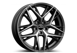 Диски GMP Italia Lunica W7.5 R18 PCD5x100 ET38 DIA57.1 Black Poler