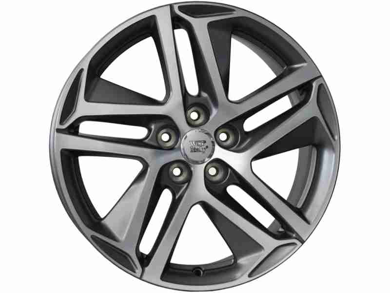 Диски WSP Italy (W855) Dubai W7.5 R17 PCD5x108 ET44 DIA65.1 Matt Gun Metal Polished