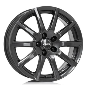 Диски Rial Milano W6.5 R15 PCD5x112 ET45 DIA57.1 Black