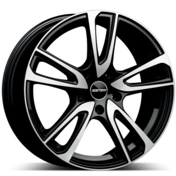 Диски GMP Italia ASTRAL W6.5 R16 PCD4x108 ET40 Black Poler