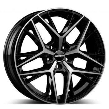 Диски GMP Italia Lunica W8.0 R19 PCD5x108 ET42 Black Poler