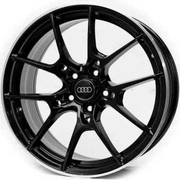 Диски Replica Audi KW11 MBL R17 W7.5 PCD5x112 ET35 DIA66.6