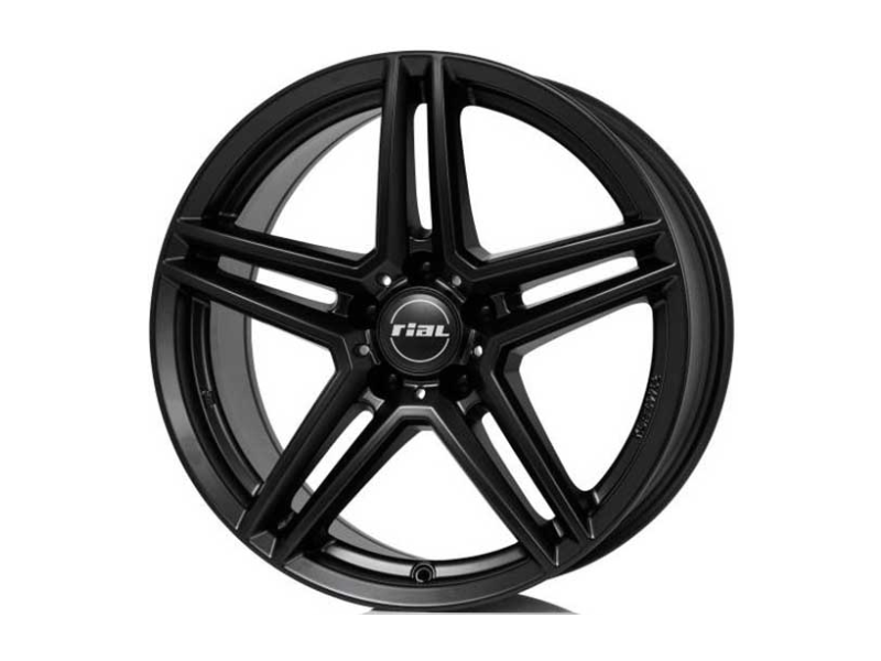 Диск Rial M10 W7.5 R18 PCD5x112 ET40 DIA66.6 MattBlack