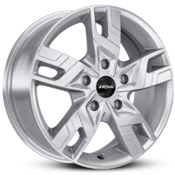 Диск Ronal R64 W6.5 R16 PCD5x114.3 ET50 DIA66.2 Silver