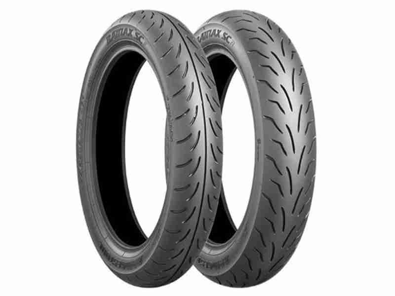 Лiтня шина Bridgestone Battlax SC 100/90 R14 57P Rear