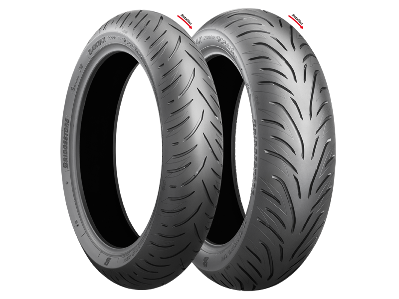 Летняя шина Bridgestone Battlax SC2 Rain 160/60 R14 65H Rear