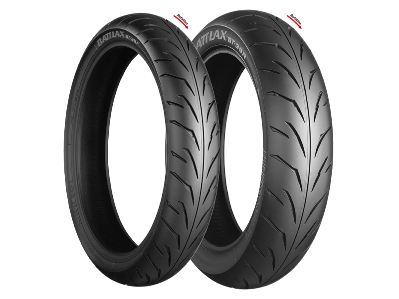 Лiтня шина Bridgestone Battlax BT-39 SS 80/90 R17 44S