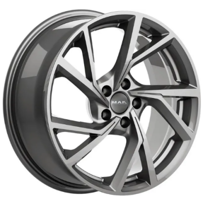 Диск Mak Kassel W8.0 R19 PCD5x112 ET45 DIA57.1 Light Titan
