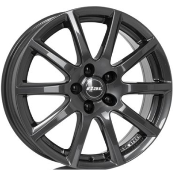 Диск Rial Milano W6.5 R16 PCD5x100 ET38 DIA63.3 Grafit