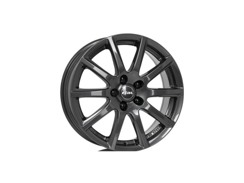 Диск Rial Milano W6.5 R16 PCD5x100 ET38 DIA63.3 Grafit