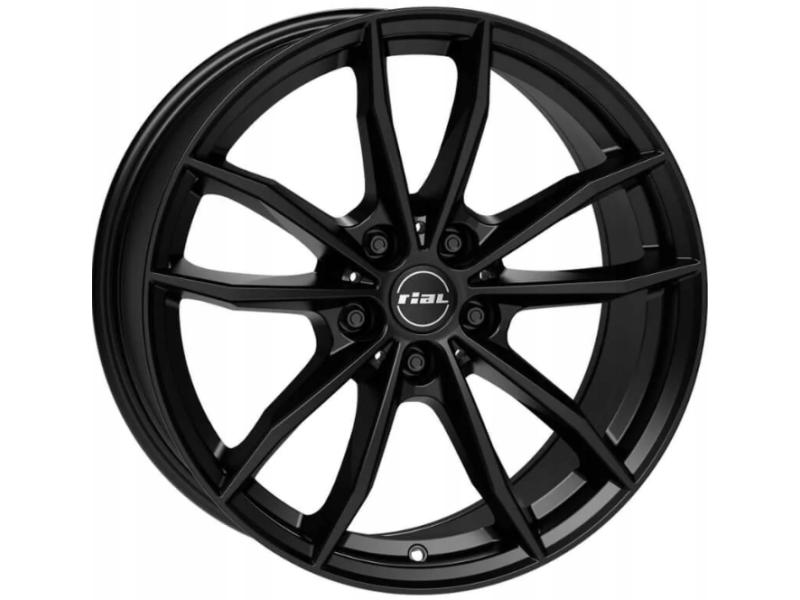 Диск Rial X12 W7.5 R17 PCD5x112 ET52 DIA66.5 Black