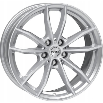 Диск Rial X12 W7.5 R17 PCD5x112 ET52 DIA66.5 Silver