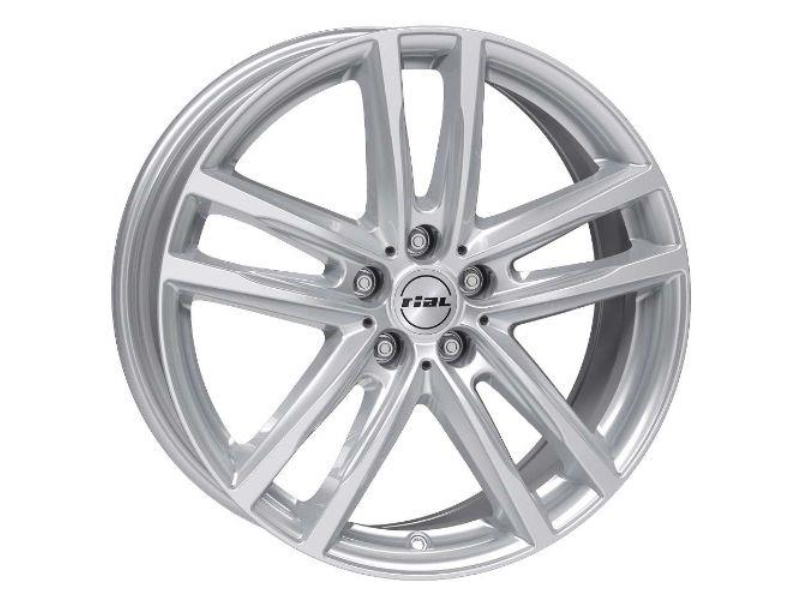 Диск Rial X10 W7.5 R17 PCD5x120 ET43 DIA72.6 Silver