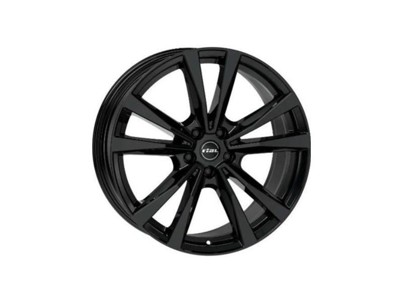 Диск Rial M12 W7.0 R17 PCD5x112 ET48.5 DIA66.5 Black