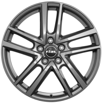 Диск Rial Astorga W7.5 R19 PCD5x108 ET50.5 DIA63.4 Grafit