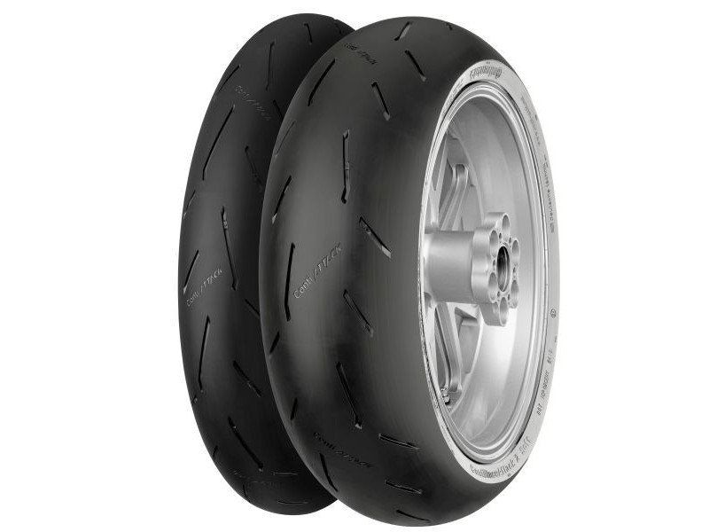 Летняя шина Continental ContiRaceAttack 2 180/60 R17 75W