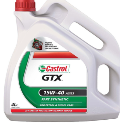 Масло CASTROL GTX SAE 15W-40 (4л)