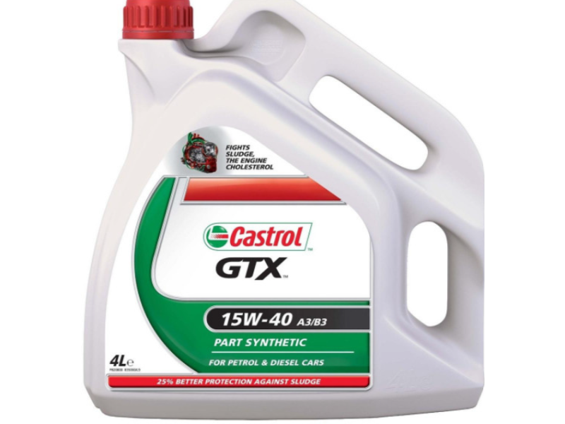 Масло CASTROL GTX SAE 15W-40 (4л)