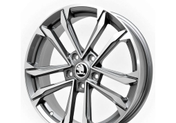 Диск Replica Skoda RB222 W7.5 R17 PCD5x112 ET45 DIA57.1 GMF