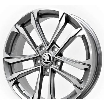 Диск Replica Skoda RB222 W7.5 R17 PCD5x112 ET45 DIA57.1 GMF