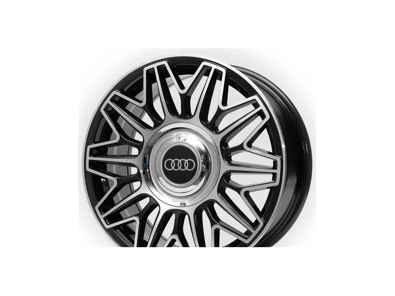 Диск Replica Audi RX635 W7.5 R17 PCD5x112 ET38 DIA66.6 Gloss Black