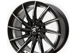 Replica Peugeot RD-S1 Matt Black Polished Undercut W7.0 R16 PCD4x108 ET24 DIA65.1
