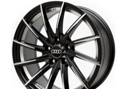 Replica Audi RD-S1 Matt Black Polished Undercut W7.5 R17 PCD5x112 ET35 DIA66.6