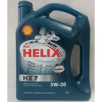Олива SHELL Helix HX7 5W-30 (4л)