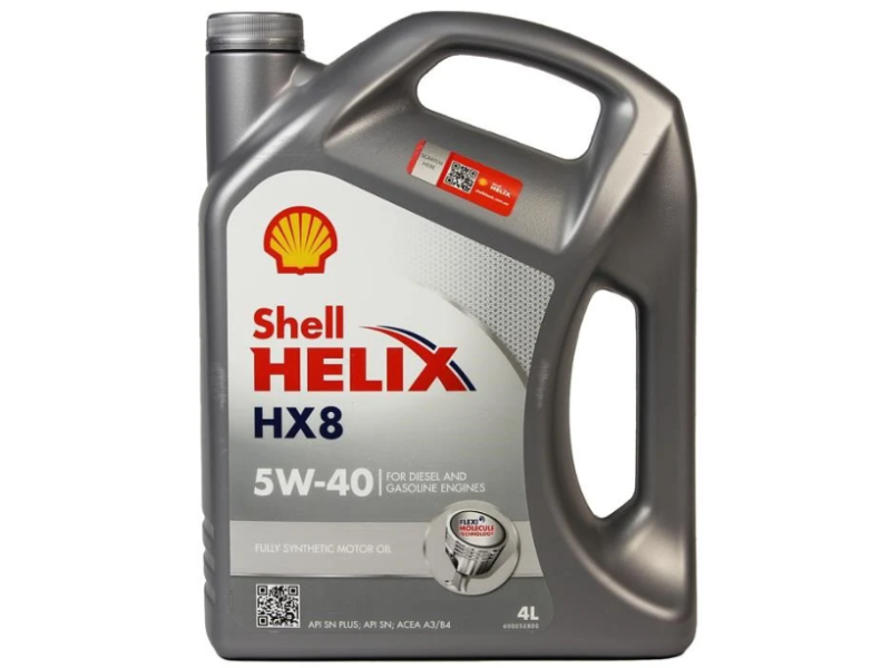 Масло SHELL Helix HX8 5W-40 (4л)