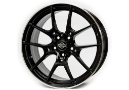 Диск Replica Nissan KW11 MBL R18 W8.0 PCD5x114.3 ET38 DIA73.1