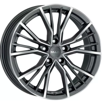 Диск Mak Union W9 R20 PCD5x112 ET42 DIA57.1 Gun Met Mirror Face