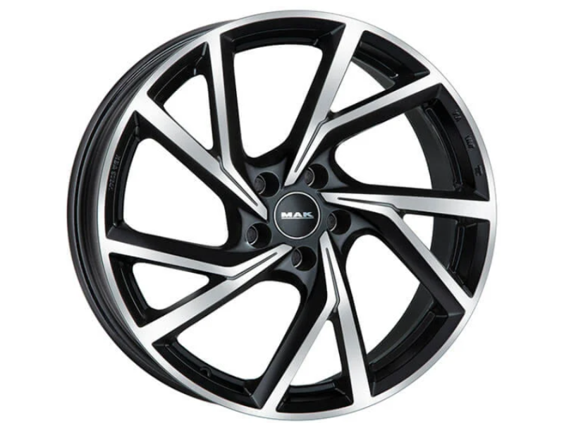 Диск Mak Kassel W7.5 R18 PCD5x114.3 ET48 DIA76 Black Mirror