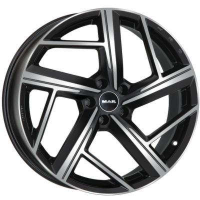 Диск Mak Qvattro W8 R18 PCD5x112 ET39 DIA66.45 Black Mirror