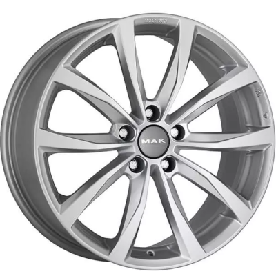 Диск Mak Wolf W8 R18 PCD5x112 ET30 DIA57.1 Silver