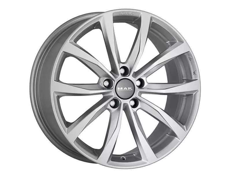 Диск Mak Wolf W8 R18 PCD5x112 ET30 DIA57.1 Silver