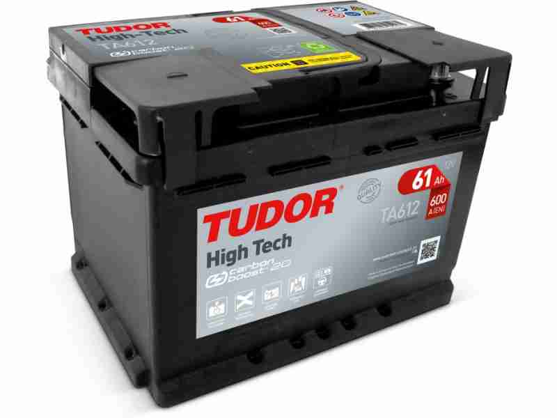 Акумулятор Tudor 6CT-61 Аз High-Tech (600EN) (євро) TA612