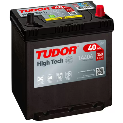 Акумулятор Tudor 6CT-40 Аз ASIA HIGH-TECH  (350EN) (євро) TA406