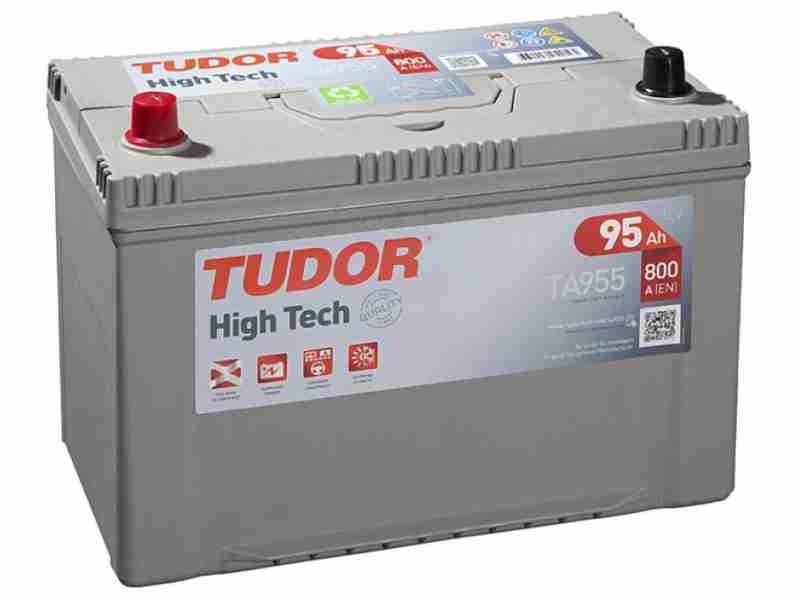 Аккумулятор  Tudor 6CT-95 Аз ASIA HIGH-TECH  (800EN) TA955